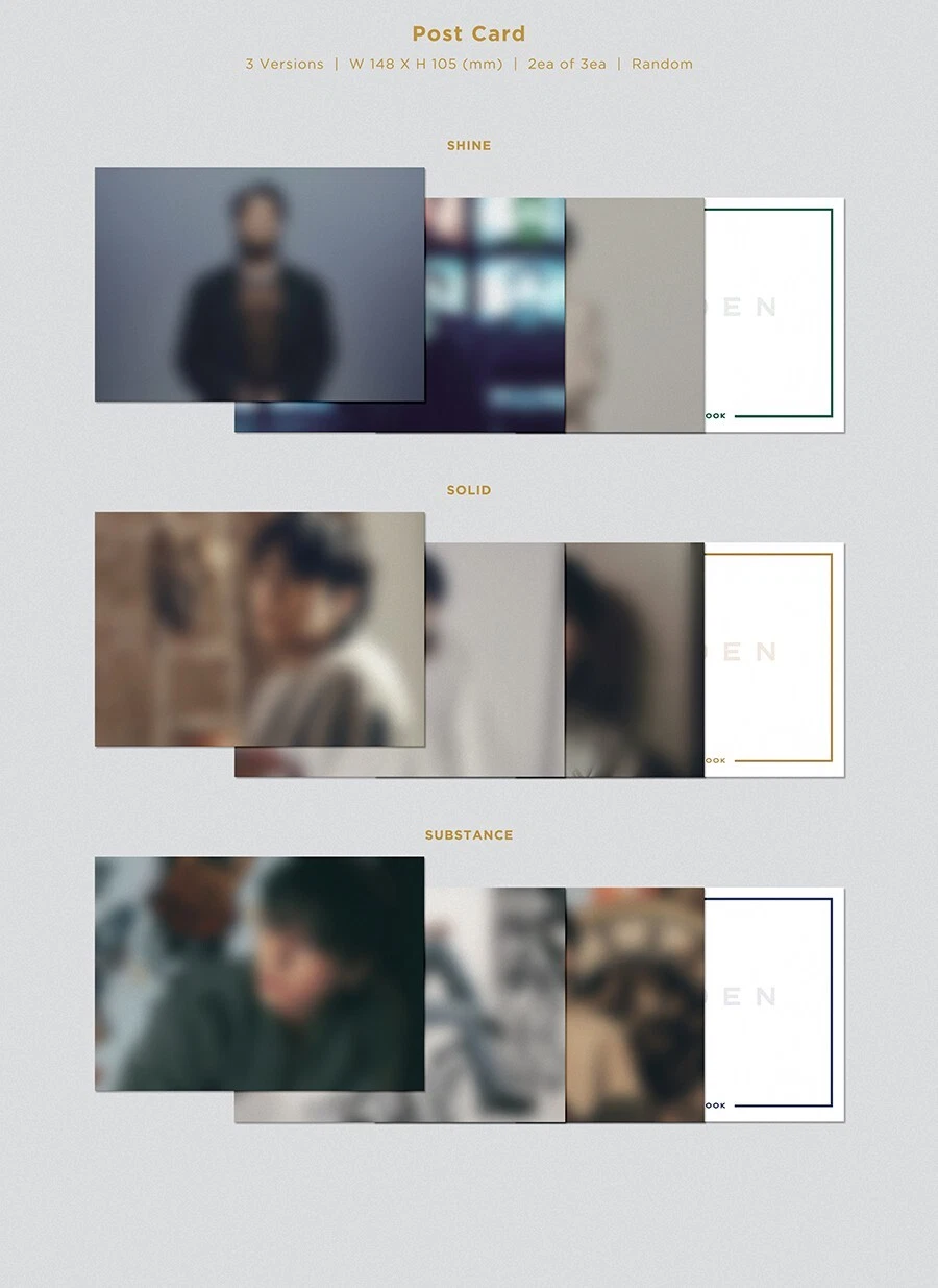 GOLDEN'3形態セット – BTS JAPAN OFFICIAL SHOP