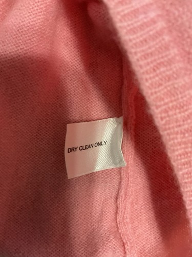 Vintage White + Warren Sweater 100% Cashmere Multicolor Pastel Womens Size Large - Picture 7 of 7