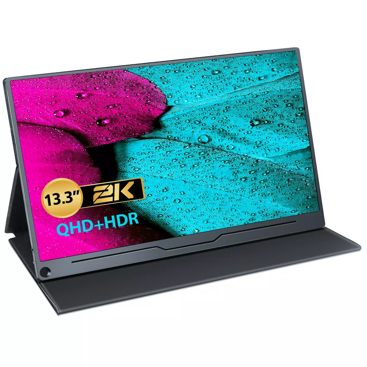 UPERFECT 13.3 inch 2K 2560x1600 HDR IPS Ultra Slim Portable Monitor & HDMI Input