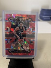 2023-24 Panini Select - Concourse Cade Cunningham #26 Red Cracked Ice Prizm
