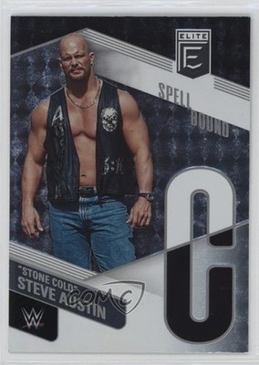 2023 Panini Donruss Elite WWE Spellbound Stone Cold Steve Austin #20 HOF 0z5