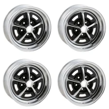 CJ Classics 14”x6” Magnum 500 Wheel Set Mustang 1965-1973