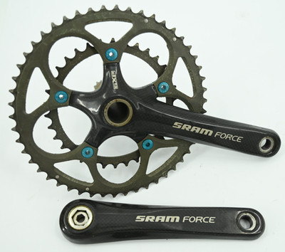 SRAM Force GXP Carbon Crankset 110 BCD 50/34T 10SPD TNT Coated 10-Speed