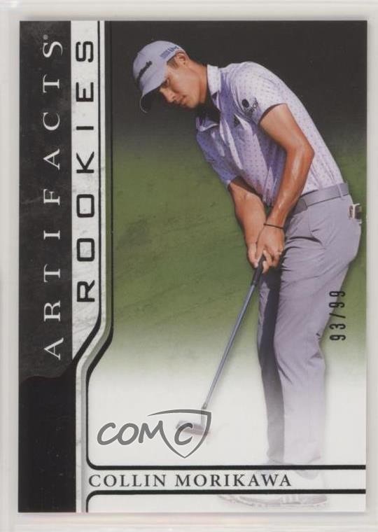 2021 Upper Deck Artifacts Rookies Black 93/99 Collin Morikawa #53 z3c