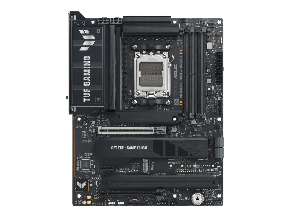 ASUS TUF GAMING X870E-PLUS WIFI7 AMD X870E ATX Motherboard with 16+2+1 80A Power - Image 2 of 4