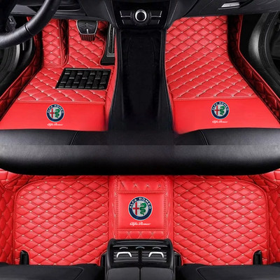 Auto Fußmatten Für Alfa Romeo 2015-2026 Autoteppiche NEU Wasserdicht Matten