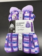 Snozu Kids 2pc Snowsuit Jacket With Matching Bib Pants   Size 3T
