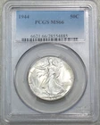 1944 P Walking Liberty Half Dollar PCGS MS66 Frosty White Beauty PQ #Q179
