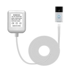Doorbell Power Supply 24V Power Adapter 24V 500mA Video Doorbell Transformer,...