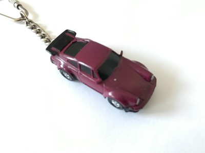 Herpa Schlüsselanhänger Porsche 930 Turbo | Kunststoff weinrot | Sammlerstück