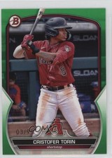 2023 Bowman Draft Green 3/99 Cristofer Torin #BD-148 0w3