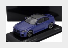 MINICHAMPS 410023124 BMW 2-Series M2 (G87) 2023 Blue MET 1/43 Road Car