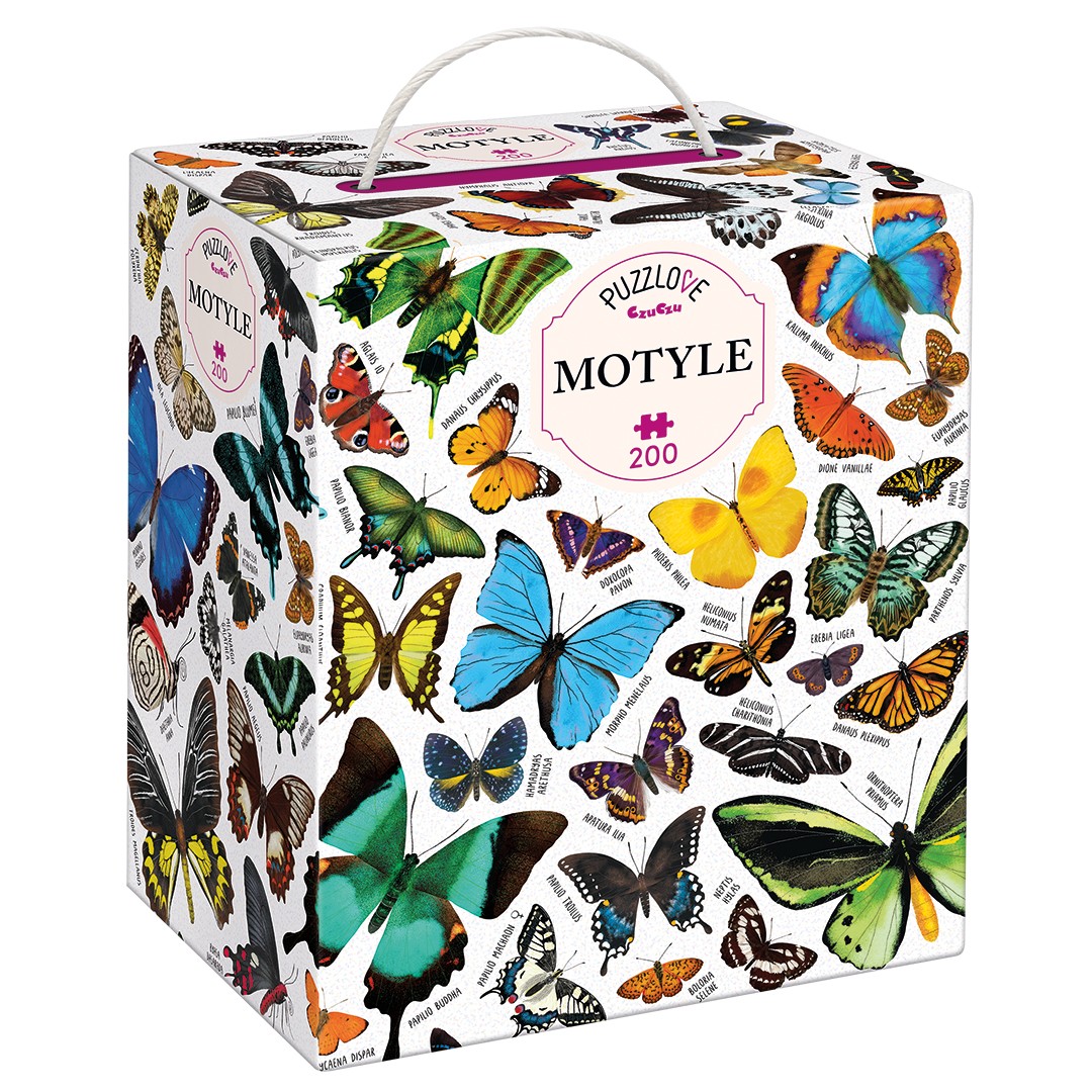 5902983493648 Пазл Puzzlove CzuCzu Motyle пазл из 200 элементов BRIGHT JUNIOR MEDIA 5890₽