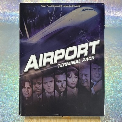 mint Airport Terminal Pack DVD 4 Movie Franchise Collection 1975 77 Concorde 79