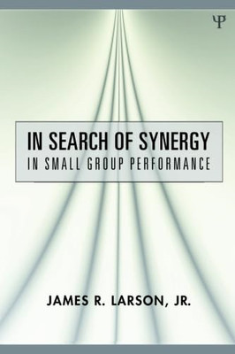 In Search of Synergy in Small Group Performance - Paperback NEW Larson, James R