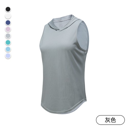 Chaleco de secado rápido para hombres y mujeres Sudadera XL Ropa deportiva Fitness Camisetas con capucha - Imagen 13 de 36