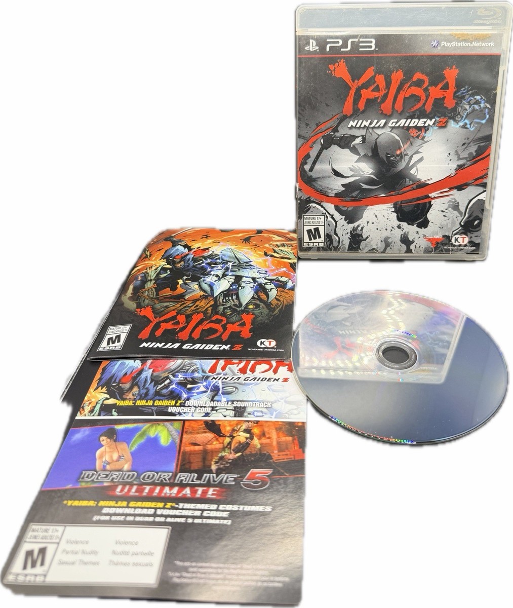 Yaiba Ninja Gaiden Z (PlayStation 3 PS3) Complete W Manual | eBay