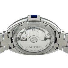 CARTIER Clé De Cartier WSCL0006 Silver Case Size 35mm Men's Used Watch #31017 4