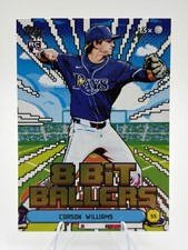 2026 Topps Series 1 Celebration Carson Williams #8B-23 8 Bit Ballers (RC) Rays
