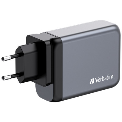 Ladeadapter 100W 78x61x29mm GaN USB-C Gnc-100 Ladegerät USB-A Verbatim 1300638