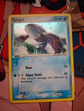 Pokémon Kyogre 6/106 Emerald Holo Rare Card 2005 80 LP Aqua Sonic on eBay