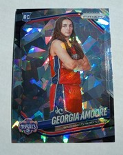 2025 PANINI WNBA PRIZM GEORGIA AMOORE SILVER CRACKED ICE #103 WASHINGTON MYSTICS