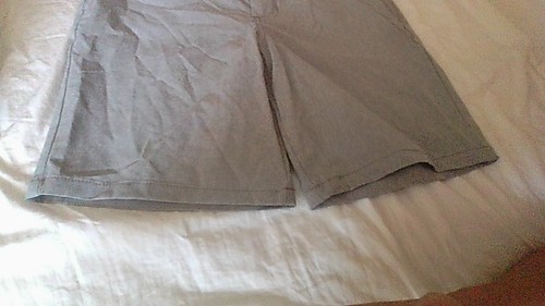 Cat & Jack NWT Sz 10 Shorts Gray Adj Waist Stretch Flat-Front 4-Pocket Knee Leng - Picture 9 of 13