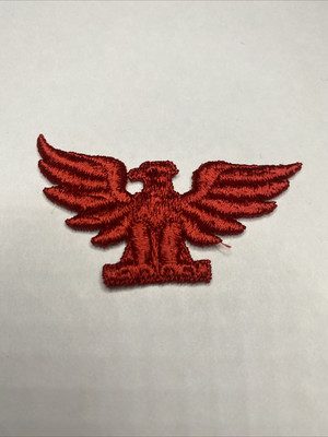 Iron Sew On Patch - Red Wing Spread Eagle BgB