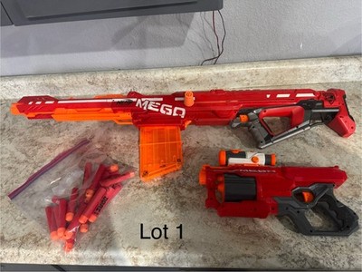 Nerf collection, HUGE blasters!  Centurion, Nemesis, Apollo!  Look @ ALL photos!