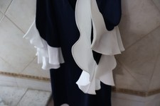 Carolina Herrera Size xs Azalea Dress with white Ruffled Sleeves