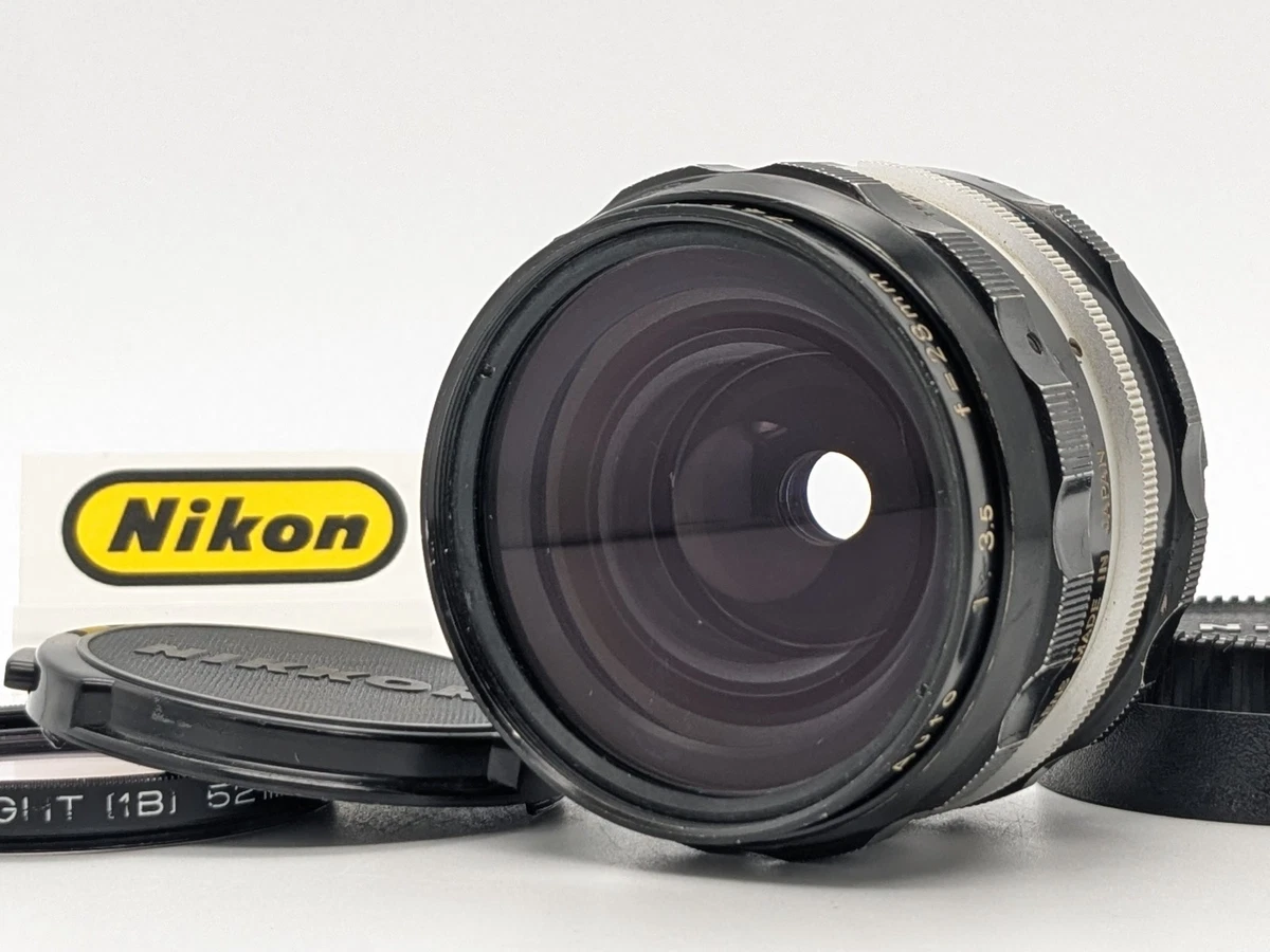 Nikon NIKKOR f/3.5 Camera Lenses 28mm Focal for sale | eBay