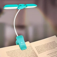 14 LED Rechargeable Book Light for Reading at Night Eye-Care Reading Light fo...