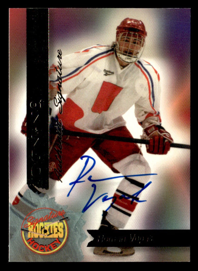 1994-95 Signature Rookies Authentic Signatures #2 Roman Vopat SN,AU #/7750