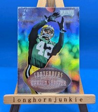 1997 Playoff Contenders nrmt Darren Sharper RC rookie card Packers. rookie card picture