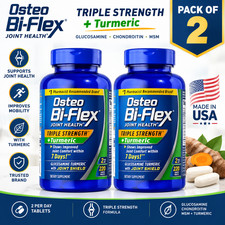 2 PACK Osteo Bi-Flex Joint Health, Triple Strength Turmeric 220 Ct. X 2 440