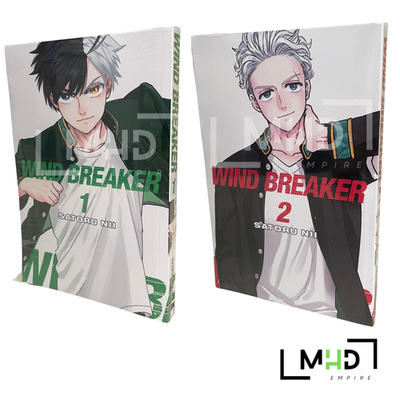 WIND BREAKER 漫画 1-24巻 Wind Breaker English Manga (Vol. 1-24) Full and Half Set - Free