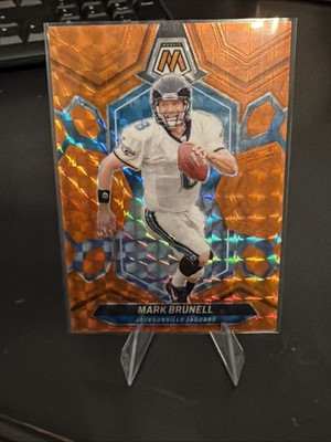 2024 Panini Mosaic #247 Mark Brunell Orange Mosaic /199 Jacksonville Jaguars