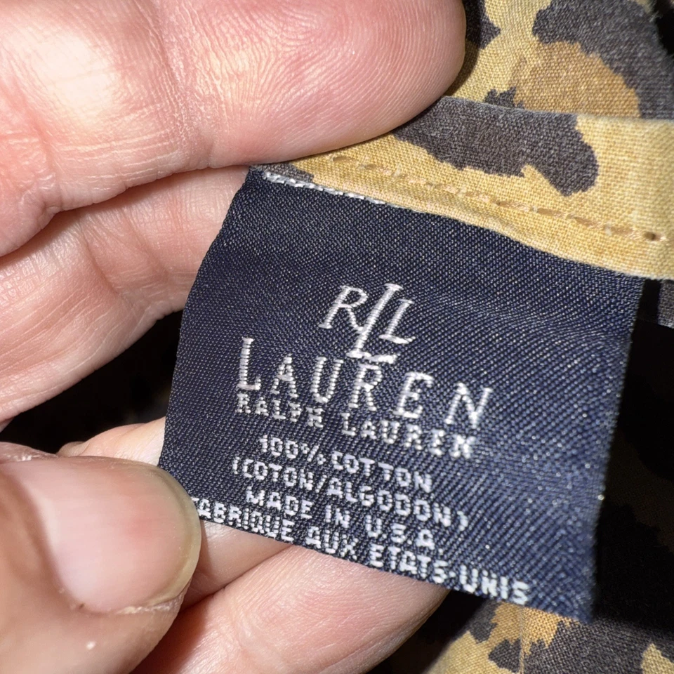 Ralph Lauren Hoja Completa Plana Aragón Neutra (Nueva, Abierta) Foto 4 de 4