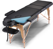 Portable Massage Table Massage Bed Professional SPA Reiki Eyelash Salon Bed, Woo