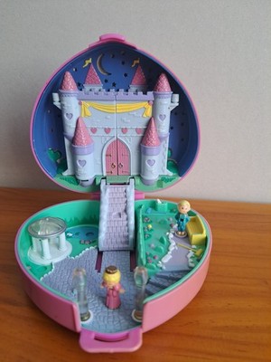   Polly Pocket Disney Bluebird Schloss ohne Licht castle starlight 1992 Herz  