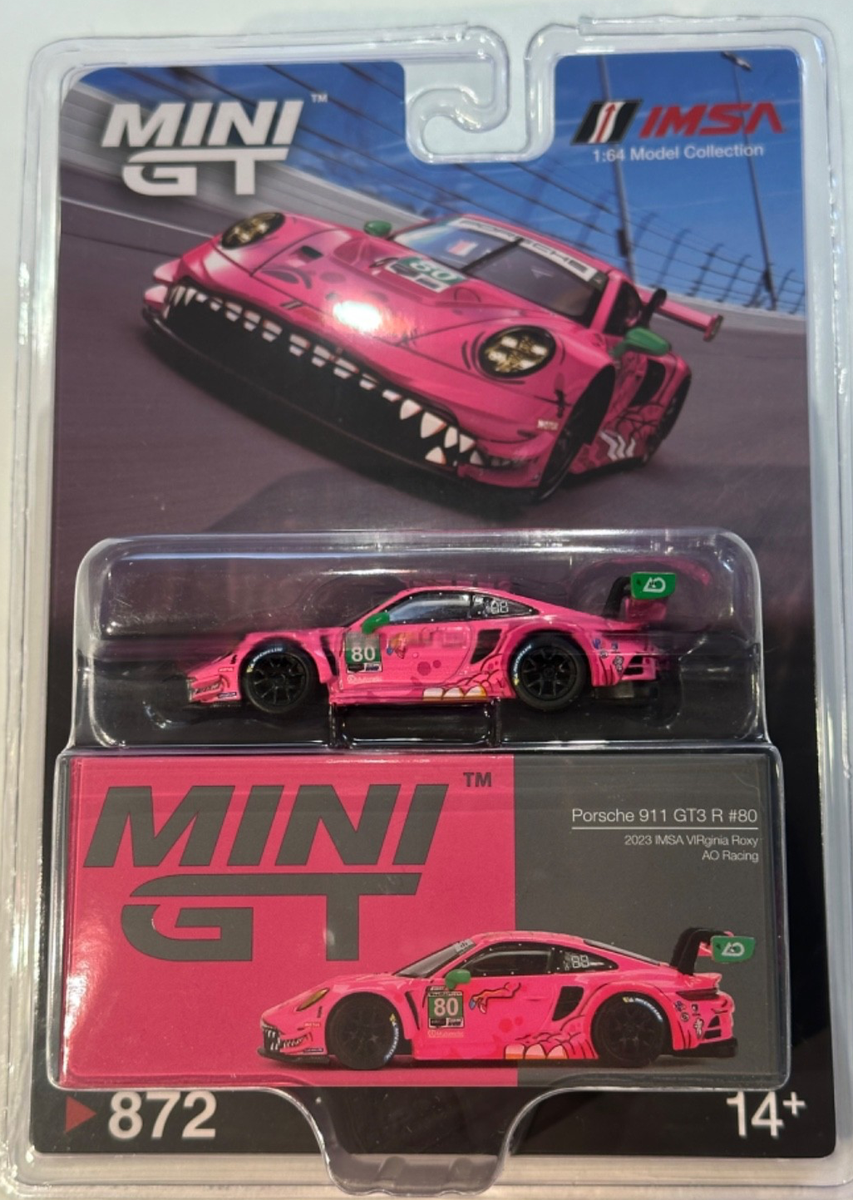 【TSM MODEL】Porsche 911 GT3 #80 2023 IMSA 1/43 TSM Porsche 911 GT3 R #80 GTD AO Racing 2023 IMSA