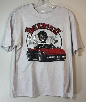 Buckwheat Fast Lane Vintage T Shirt Single Stitch Men s Medium O Tay  80s