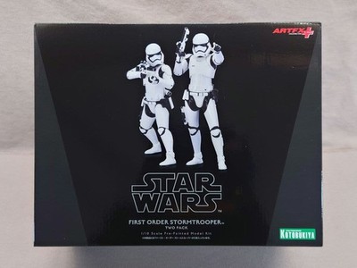 Kotobukiya Star Wars ARTFX+ 1/10 First Order Stormtrooper 2-Pack Model Kit