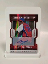 2014 Panini Elite Extra Edition - Prospects Raisel Iglesias #51 Autographs /399