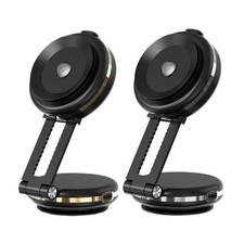 Secure Mount Bracket 360 Degree Rotation Vacuum Suction for Travel Use