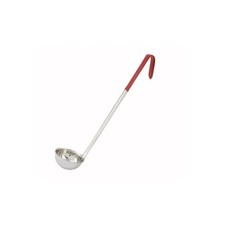 Winco LDC-3 3 oz. Stainless Steel Ladle w/ Ivory Handle