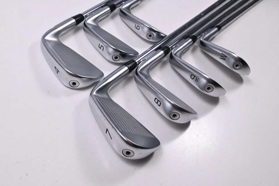 Left Hand Ping Blueprint S Irons / 4-PW / Blue Dot / Stiff Flex Dynamic Gold 120 - Image 4 of 4