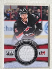 2015-16 Upper Deck Game Jersey #GJ-EL Elias Lindholm