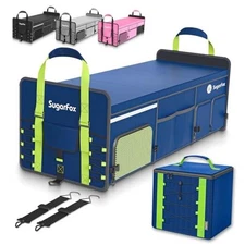 Bold Color Block Trunk Organizer | 95L, Oversize Blue With Ice Pack