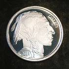 1oz Silver Bullion 2014 Buffalo / Indian PROOF style WE COMBINE SHIP #R785u